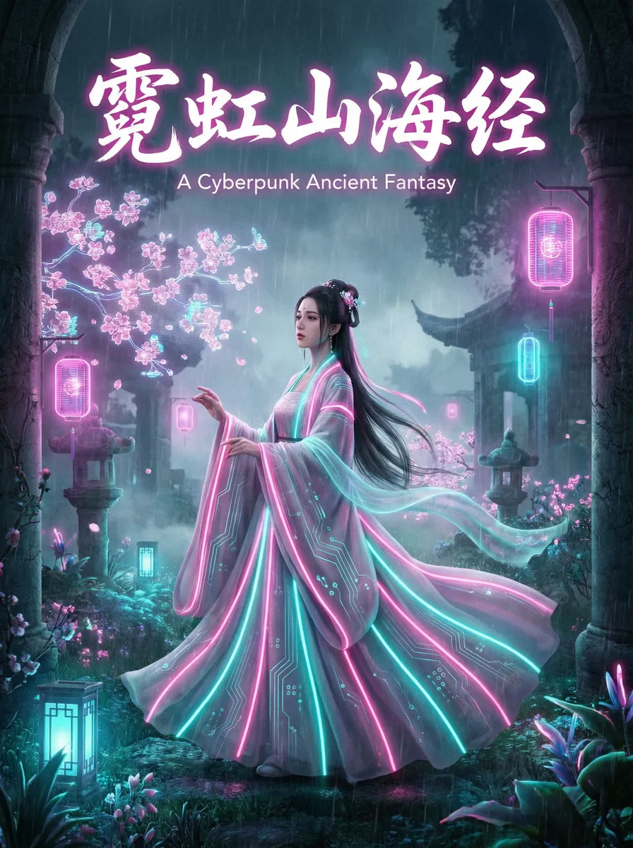 父母儿女YI家狂I目录 古风奇缘短剧 - 霓虹山海经海报